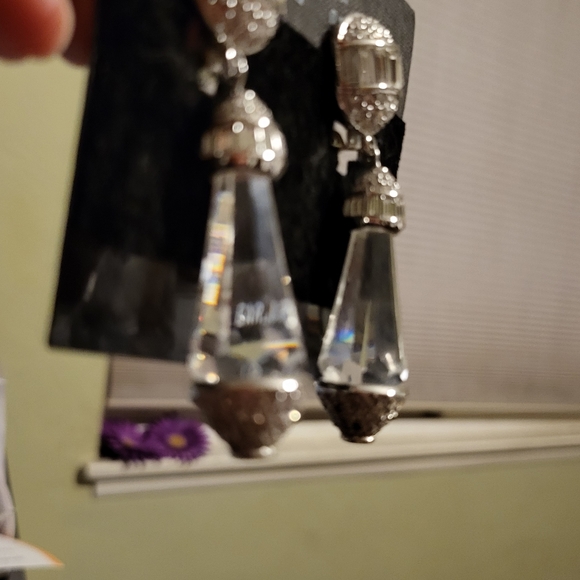 Swarovski Crystal Drop Earrings - Picture 4 of 5